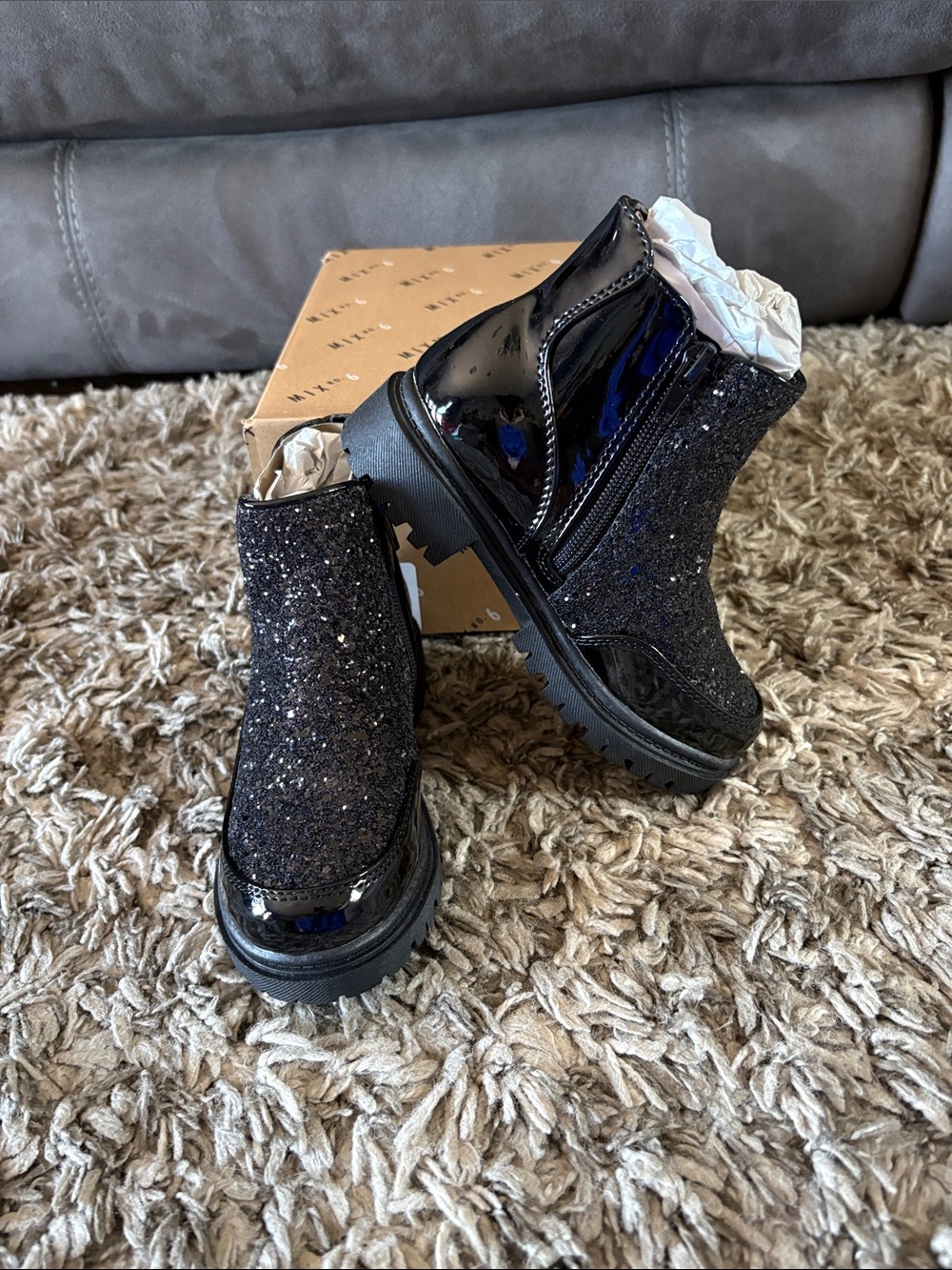Mix No. 6 Girls’ Lil Haley Combat Boots